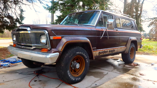 How I Finally Got My Glorious 1979 Jeep Cherokee Golden Eagle Back On The Road
